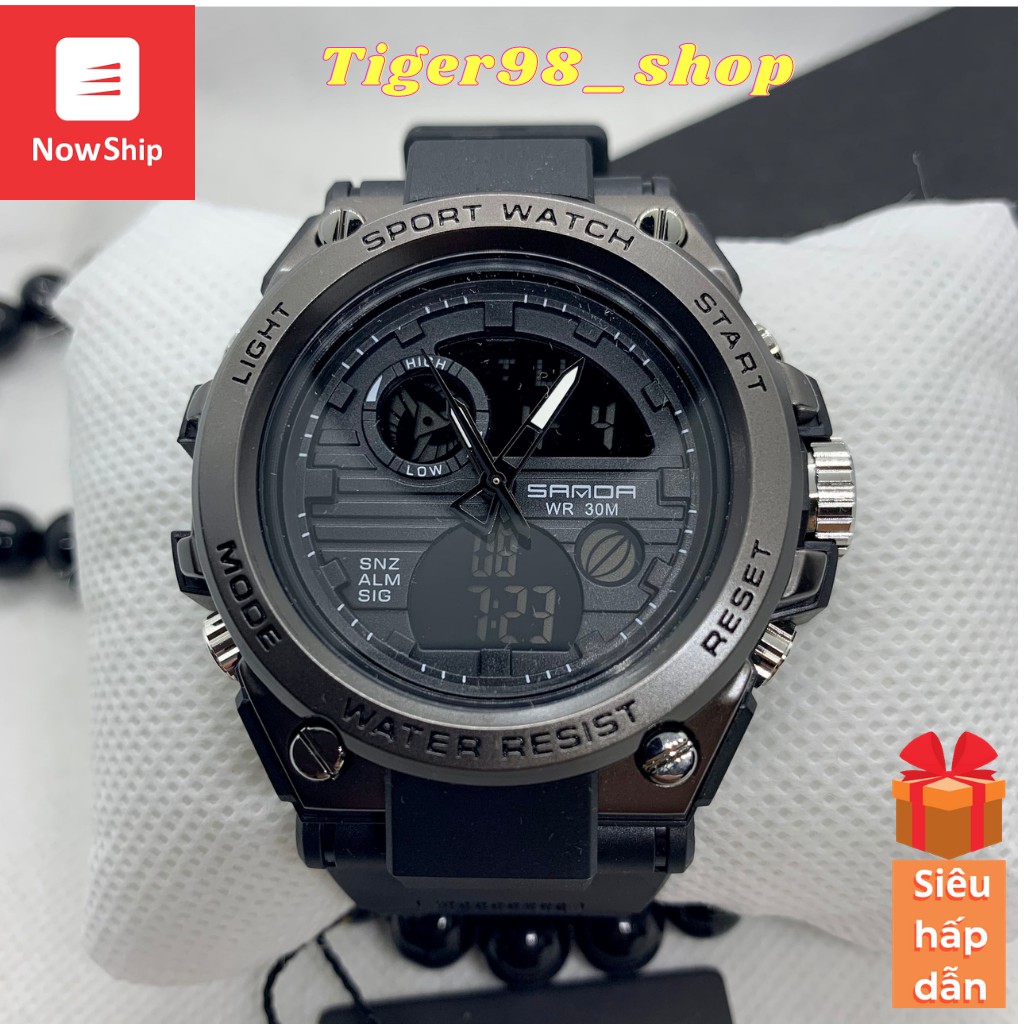 Đồng hồ nam SANDA JAPAN phong cách thể thao SD04 máy Nhật -TIGER98_SHOP