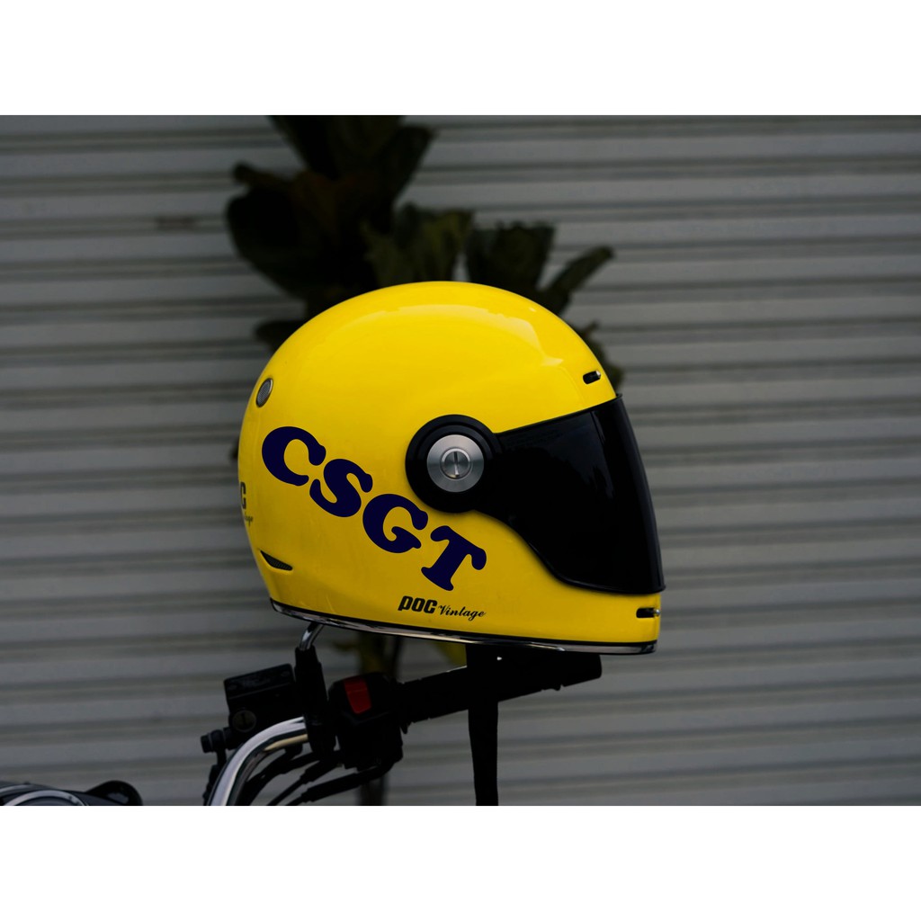 Nón fullface POC RETRO Đen