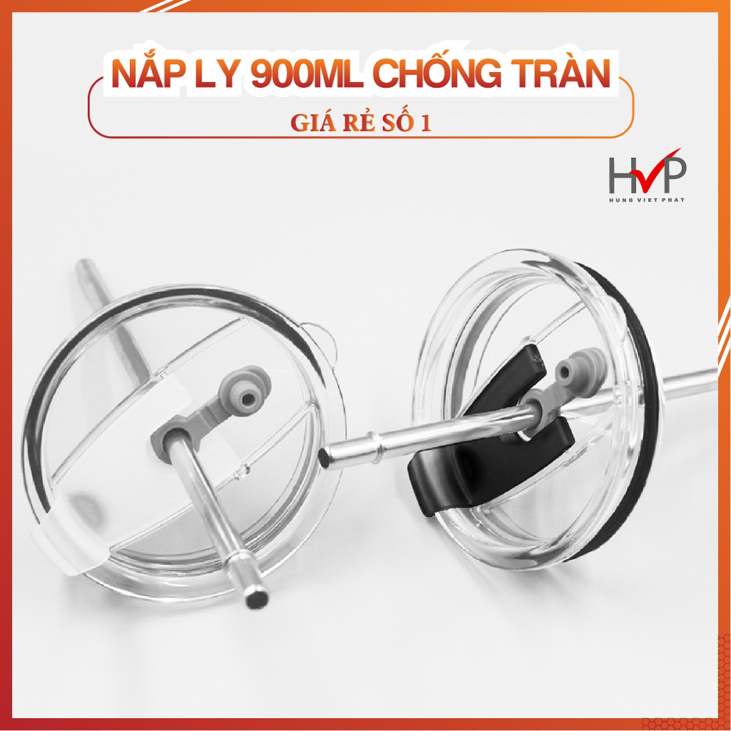 Nắp ly giữ nhiệt chống tràn 900ml💖Siêu giảm giá - Hàng hãng 100%💖Nắp ly giữ nhiệt chống tràn cao cấp HVP đường kính 10cm