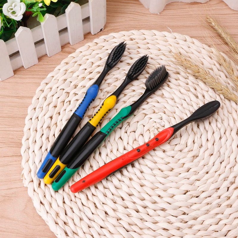 [Hàng mới về] Bàn chải đánh răng Xixi than tre lông mềm tiện lợi cho du lịch