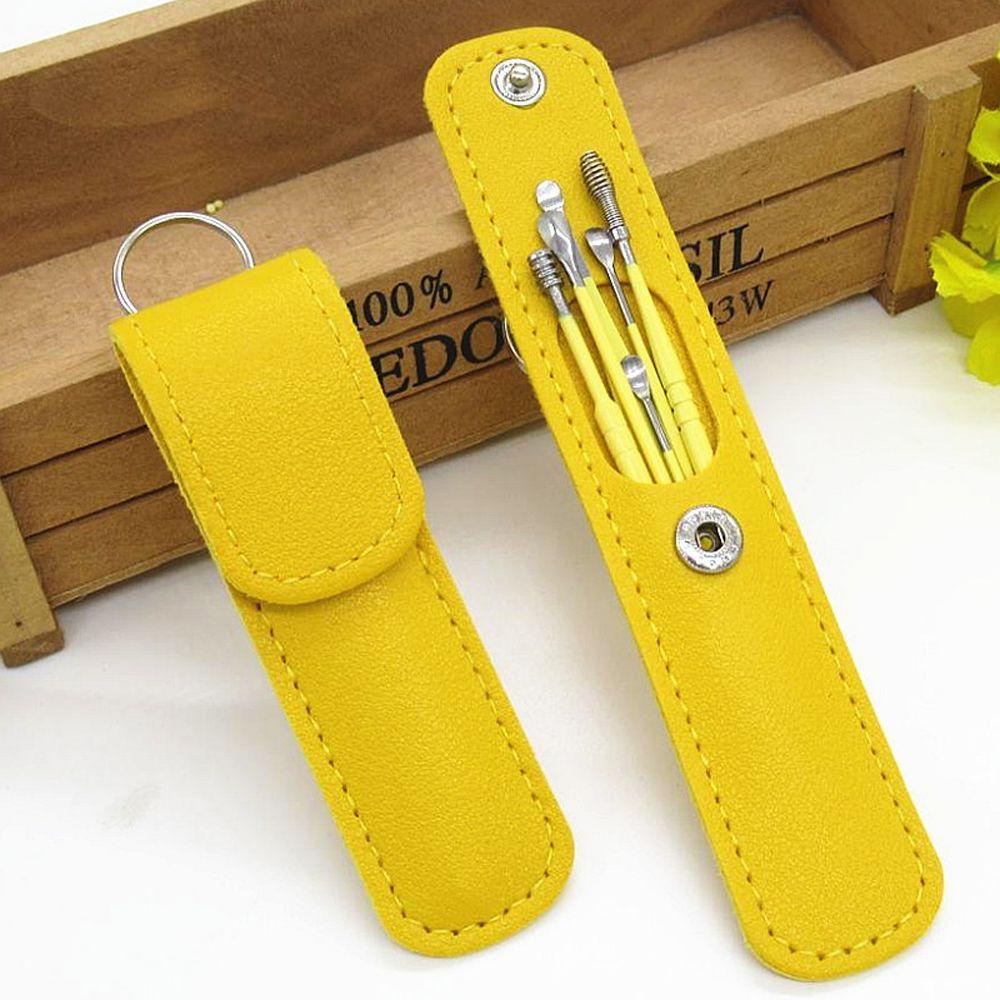 Bộ 6 Dụng Cụ Lấy Ráy Tai Bằng Thép Không Gỉ Tiện Dụng
