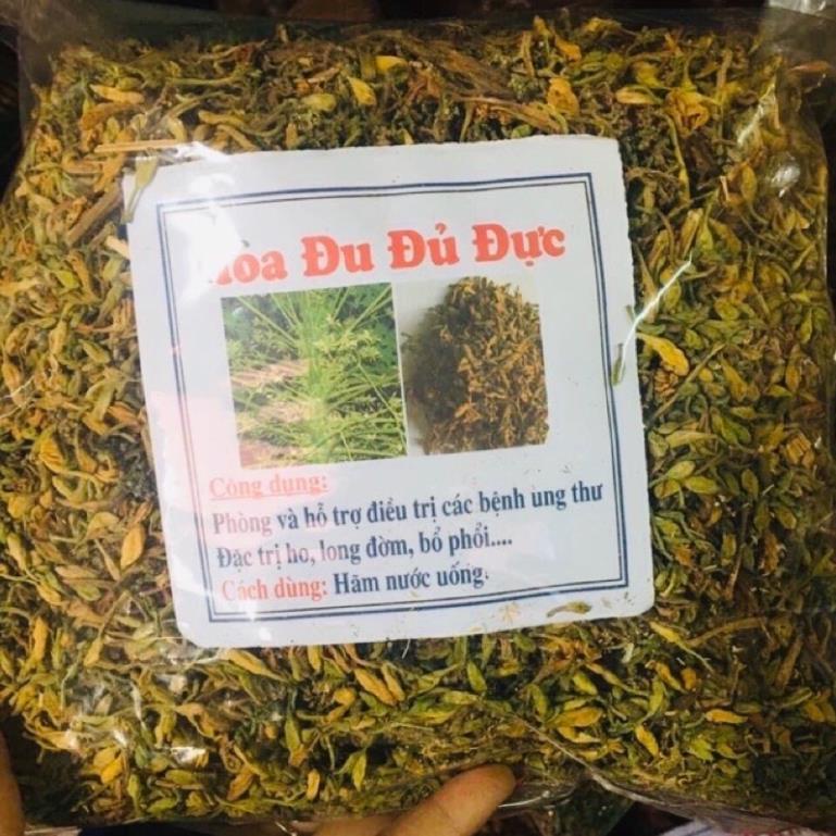 Hoa đu đủ đực khô thơm sạch(phơi nắng tự nhiên)