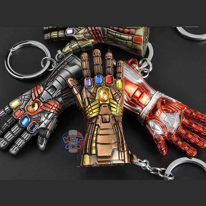 Móc khóa Găng Tay Nano iRon Man V3 Avengers 4 Endgame Marvel