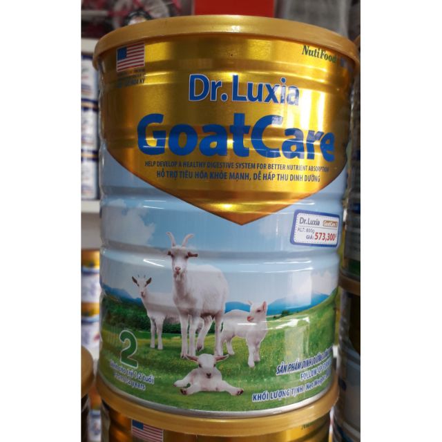 Sữa Dê, Dr. Luxia Goat care 1/ 2 loại 400g Date moi nhat