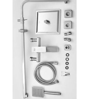 Sen cây tắm inox 304 vuông