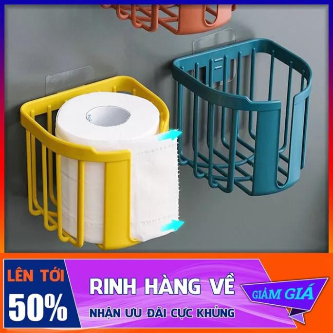 [ giảm giá sốc ] Giỏ Đựng Giấy Vệ Sinh Nhà Tắm, Giỏ Treo Khăn Giấy Nhà Bếp 2021, Tặng Kèm 2 Miếng Dán Chịu Lực