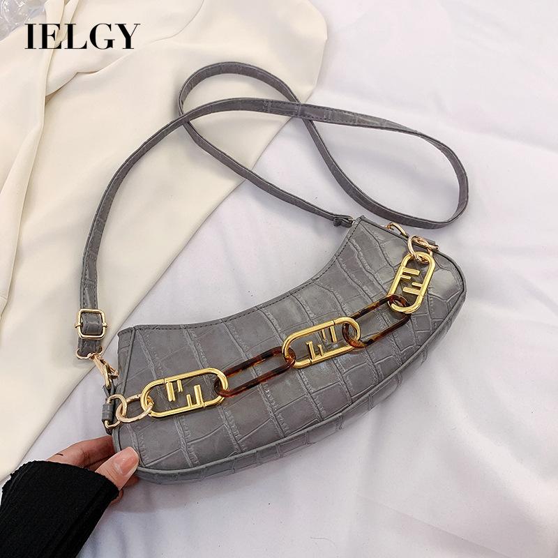 Túi Đeo Vai Họa Tiết Vân Đá Phong Cách retro Cho Nữ