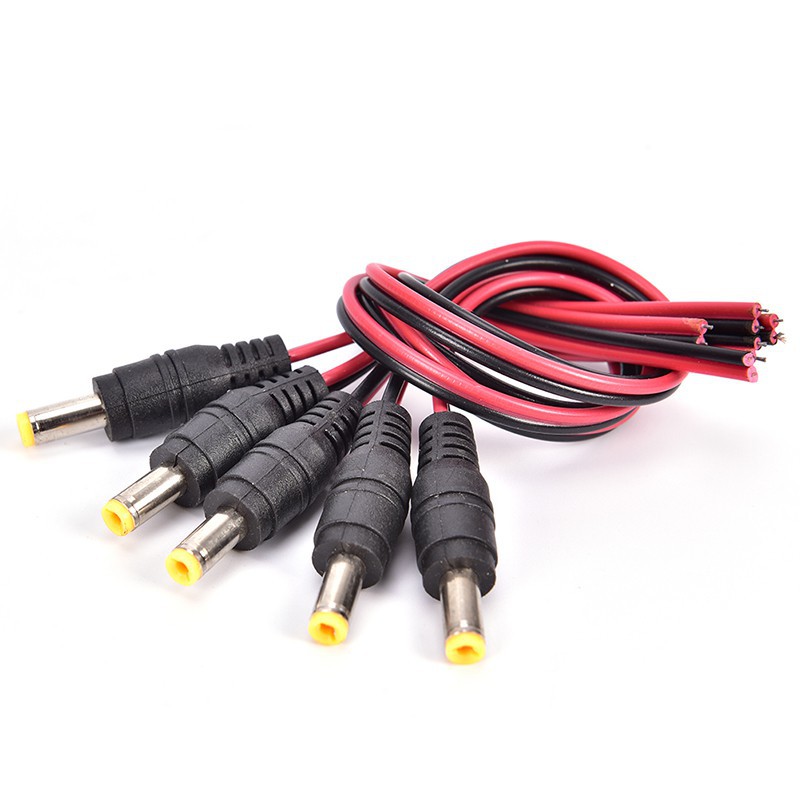 Set 5 Dây Cáp Kết Nối 5.5x2.1mm MaleDC MaleDC