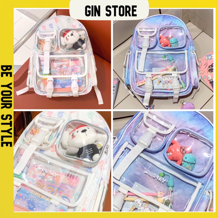 Balo Degrey họa tiết chữ và TieDye Backpack Local Brand - GIN STORE