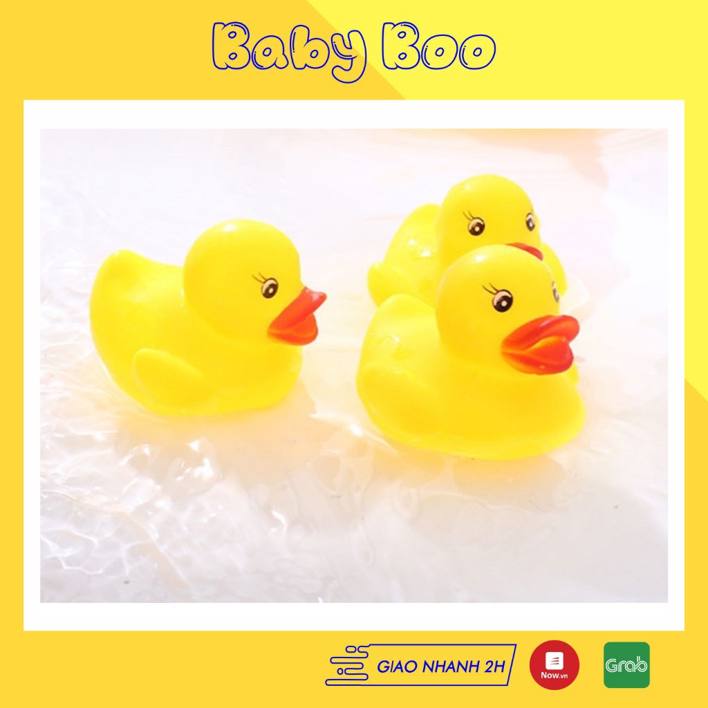 Babyboo- Đồ chơi vịt con thả chậu tắm ngộ nghĩnh