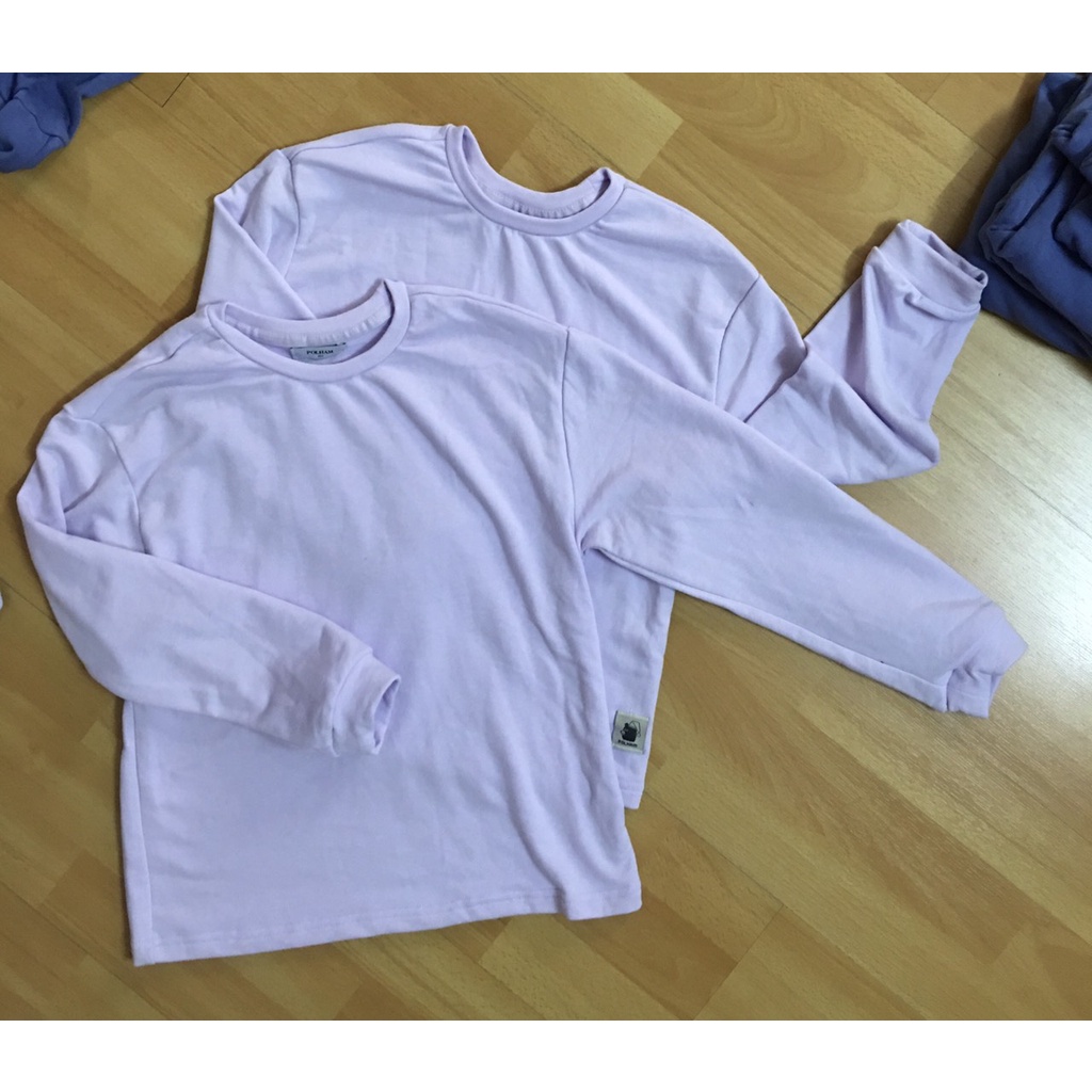 Áo dài tay da cá hàng xuất dư cho bé trai gái size 120 - 160