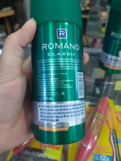 Bọt cạo râu Romano 175ml