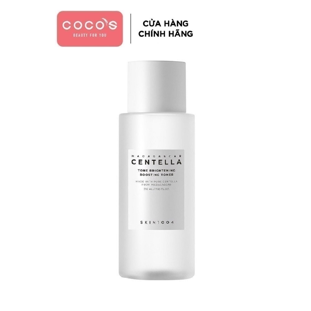 [Mã COSCOCOT3 -8% đơn 250K] Skin1004 Nước hoa hồng Madagascar Centella Tone Brightening Boosting Toner 210ml