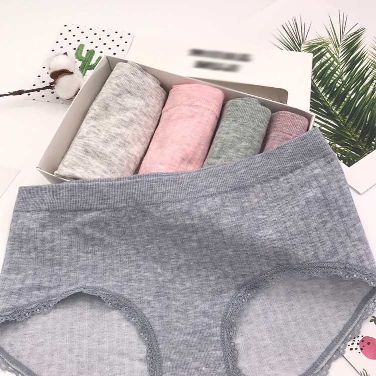 Quần Lót Nữ Muji ⭐FREESHIP⭐ Hộp 5 Quần Lót Cotton kháng khuẩn, nâng mông, thoáng mát 1236 | BigBuy360 - bigbuy360.vn