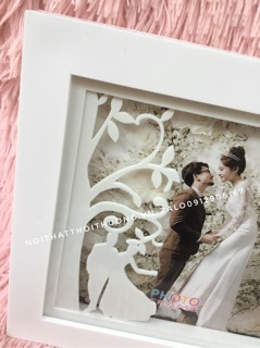 Khung ảnh để bàn tiệc cưới