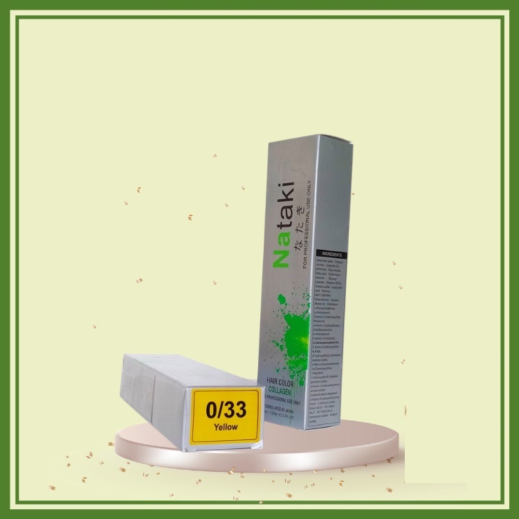 Màu Nhuộm Tóc Nataki Collagen cho salon 100ml