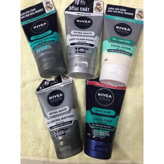 (sx 1/2019) sữa rửa mặt Nivea men 100g