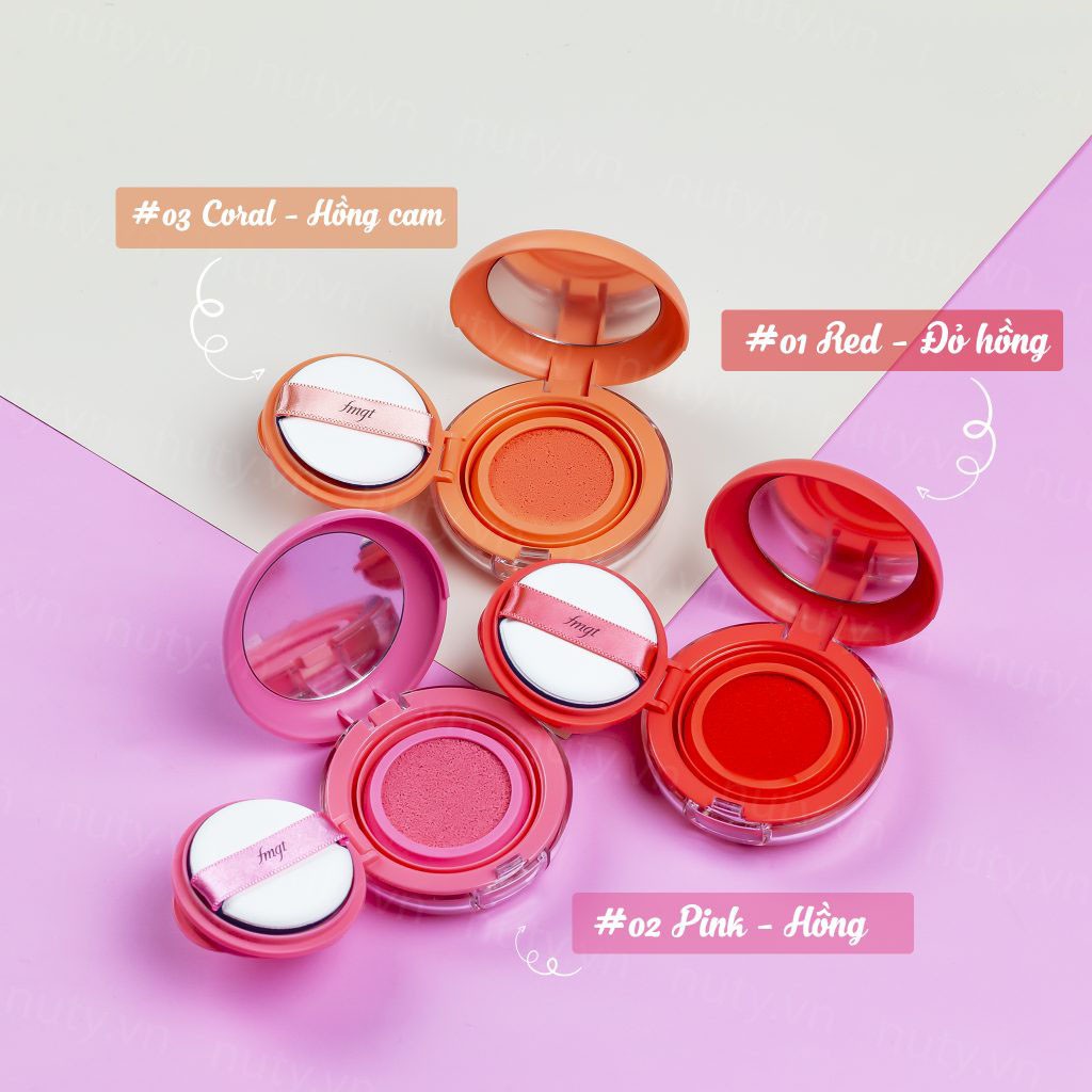 Má Hồng Dạng Nước The Face Shop Moisture Cushion Blush 01 Red 8g | BigBuy360 - bigbuy360.vn