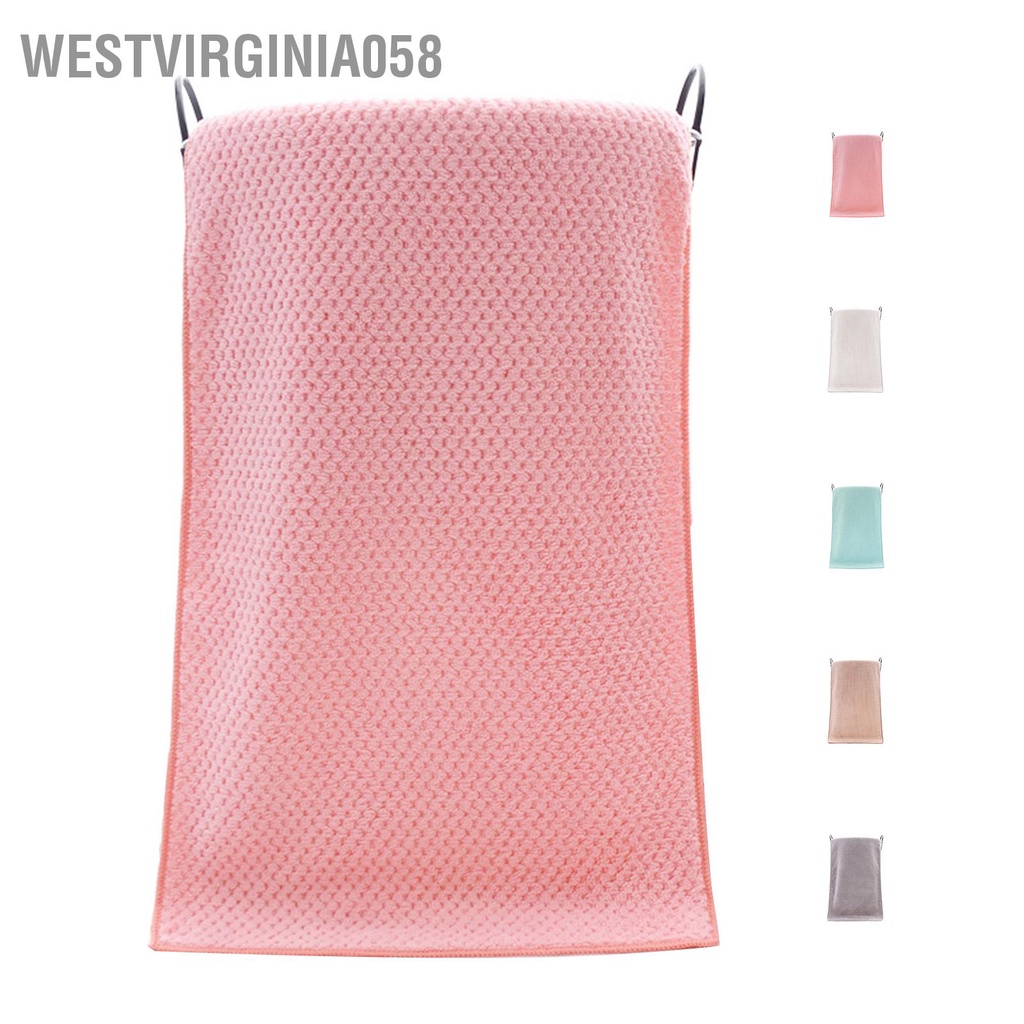 Westvirginia058 San hô Khăn tắm nhung thấm hút nước cho cơ thể Màu tinh khiết phòng khách sạn
