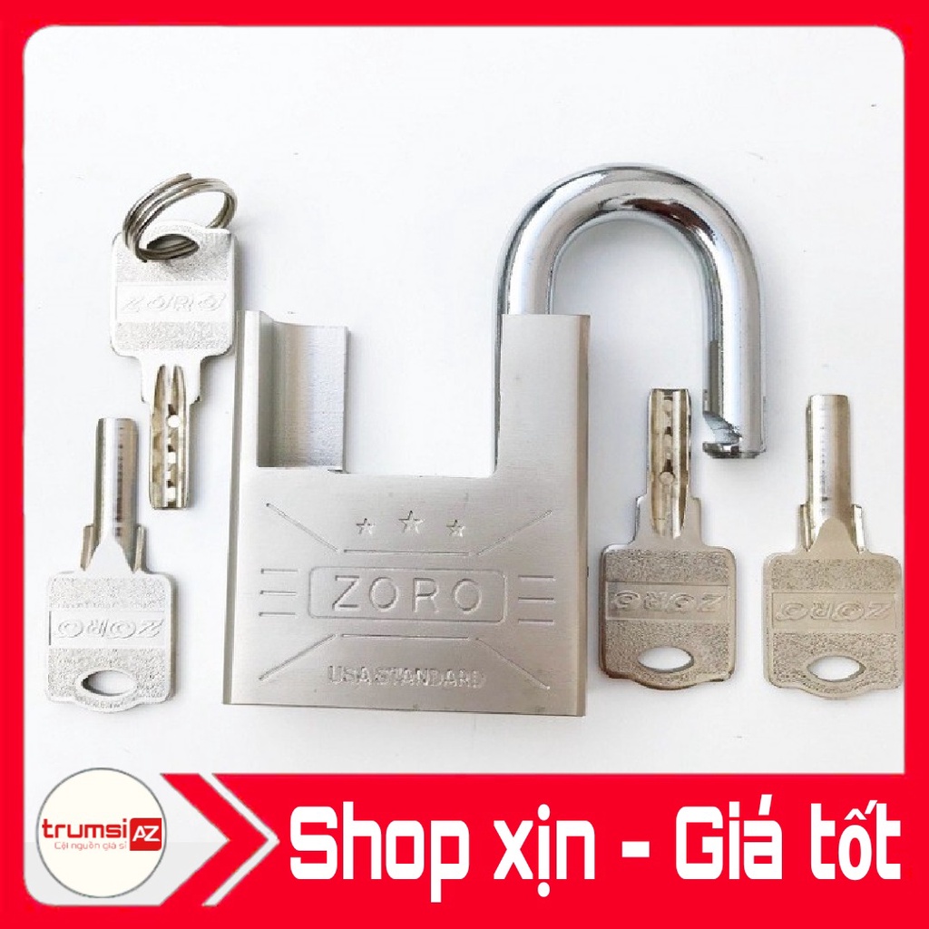Khoá ZORO 6 phân CHỐNG CẮT Chìa muỗng