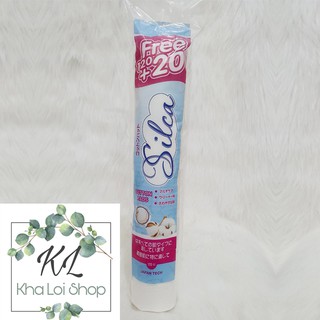 Bông Tẩy Trang Silca Nhật Bản 140 miếng