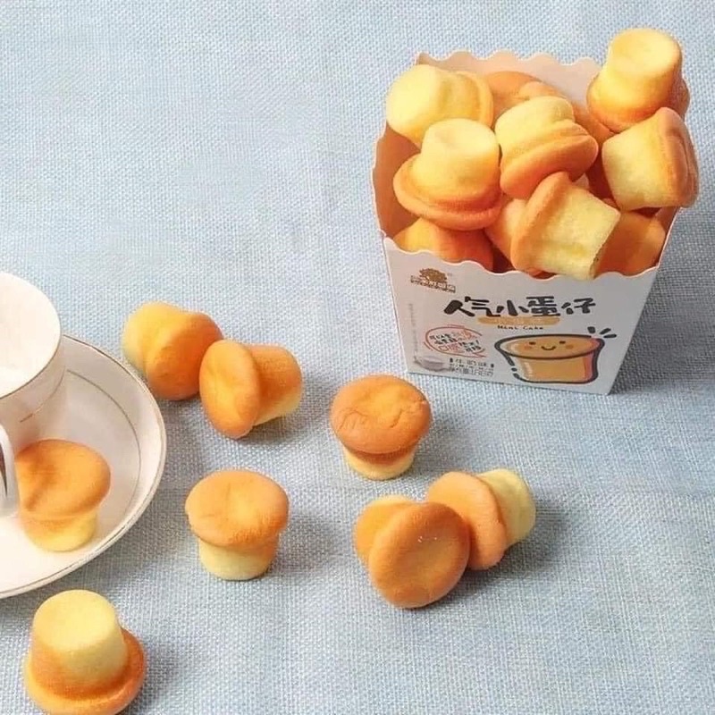 BÁNH BÔNG LAN VIÊN SÁP ONG MINI LOYAL TM QQ MINI CAKE 208G - bánh ăn sáng - ăn vặt
