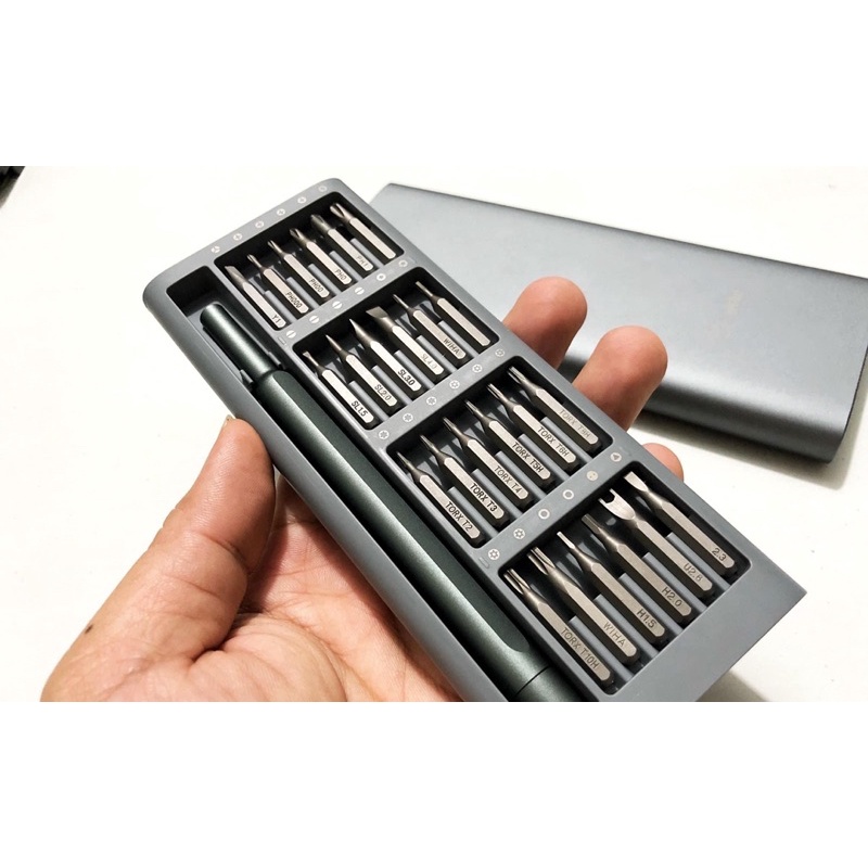 Bộ tua vít Xiaomi Mijia Wiha đa năng bỏ túi 24 đầu vít chi tiết