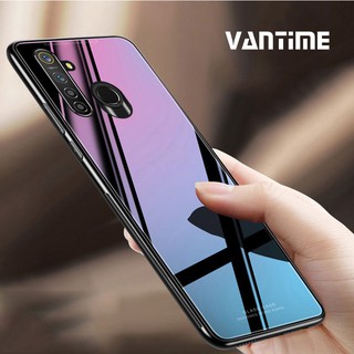 Ốp điện thoại kính cường lực chống trầy bảo vệ chất lượng cao cho Realme 5 Pro
