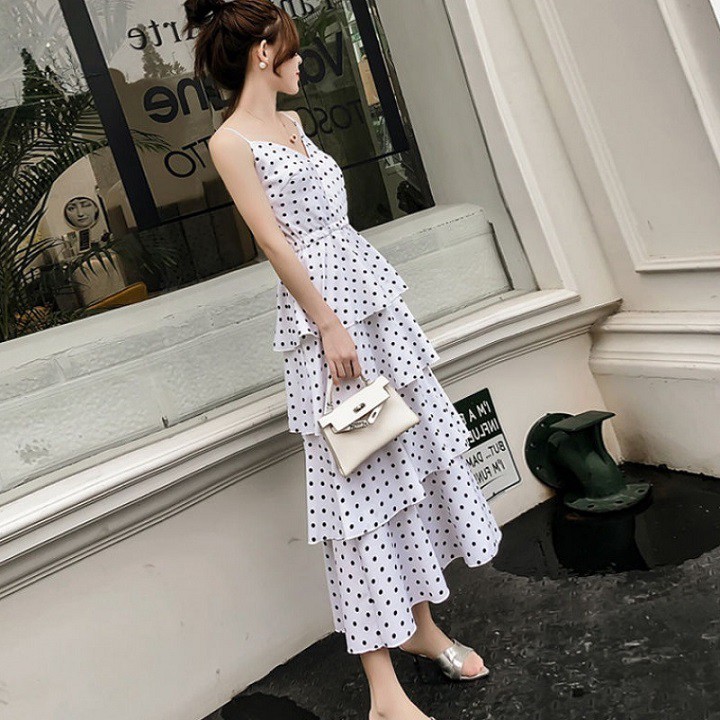 Váy maxi sang chảnh đi biển, dạo phố,chụp ảnh cưới hàng quảng châu kèm video | BigBuy360 - bigbuy360.vn