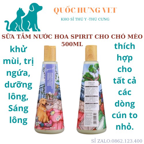 SỮA TẮM NƯỚC HOA SPIRIT 500ml