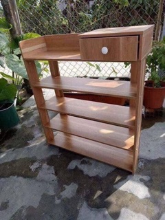 Kệ giày dép 5 tầng gỗ