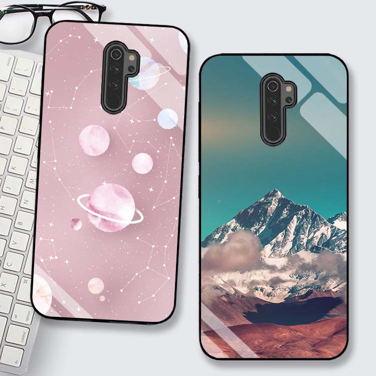 Ốp OPPO A5 , A9  Lưng Kính Cường Lực Cao Cấp Mới Nhất