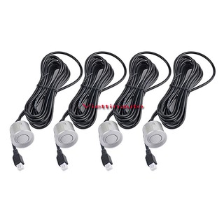 Cảm biến lùi cảm biến va chạm 4 mắt cho ô tô - Mầu Bạc