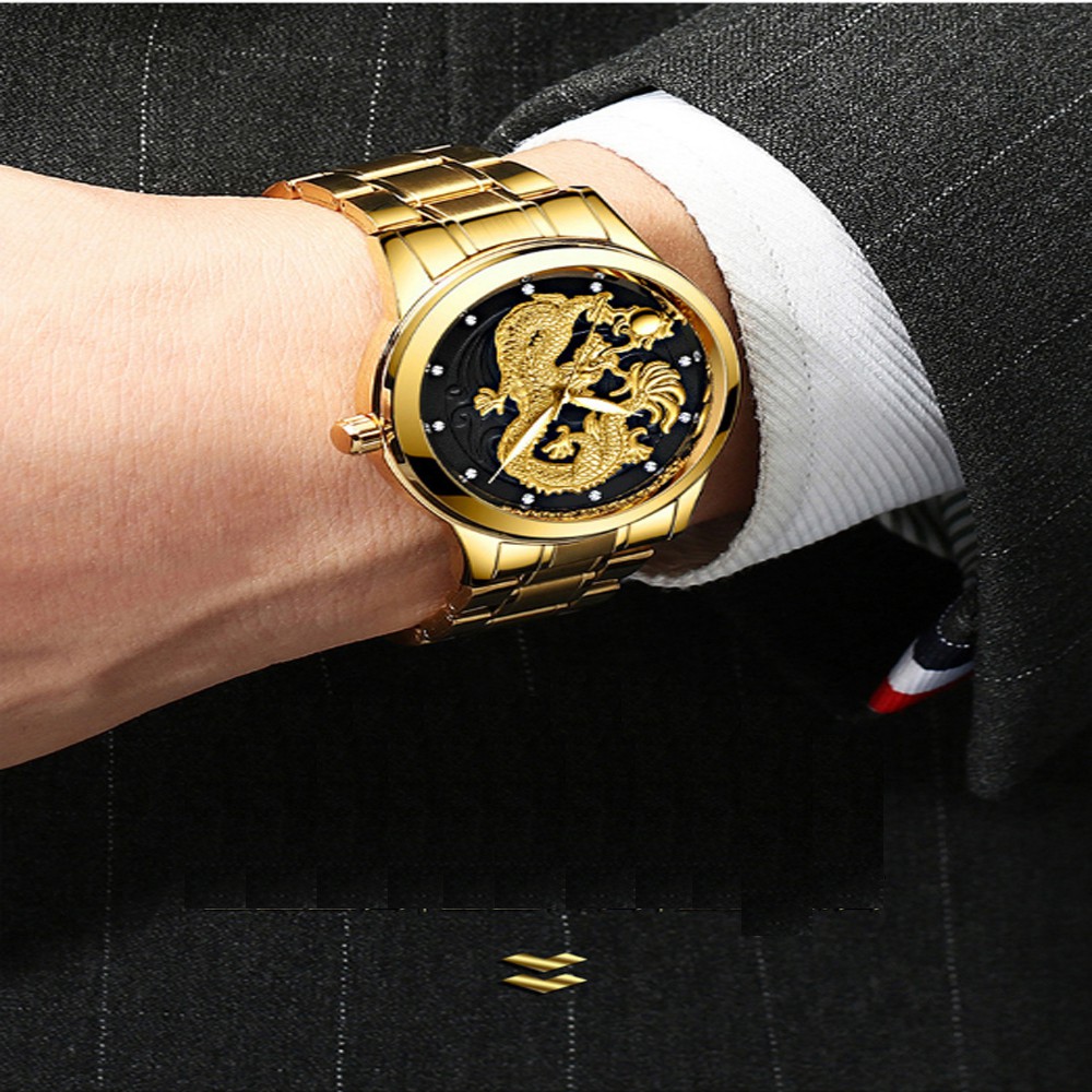 ĐỒNG HỒ NAM CHẠY 3 KIM GB003 DÂY DEMI THÉP KHÔNG GỈ ( 2 màu ) | BigBuy360 - bigbuy360.vn