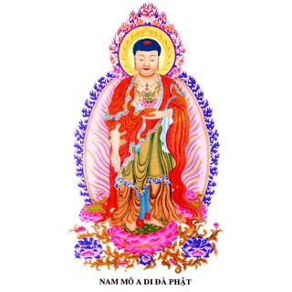 [Giá Sỉ] Tranh Phật A Di Đà Kích Thước A3 - Kích Thước 5ly - In Kích Thước Theo Yêu Cầu-05