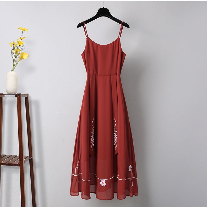 Bộ Hán Phục cách tân phong cách retro Trung Hoa thời trang mùa thu 2023 cho nữ