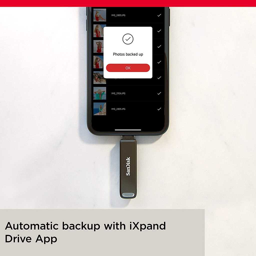 USB 3.1 OTG SanDisk iXpand 2 đầu TypeC và Lightning Flash Drive Luxe 256GB / 128GB / 64GB (Xám) - Hàng Chính Hãng