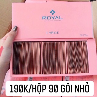 Serum nhau thai cuống rốn Royal hộp 90 gói