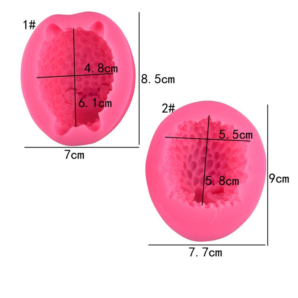 Khuôn Silicone Tạo Hình Làm Bánh Kẹo / Xà Phòng Hình Hoa Mai 3D