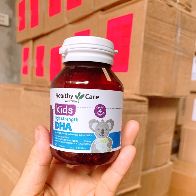 Sản phẩm Heathycare kids high strength DHA 60 viên