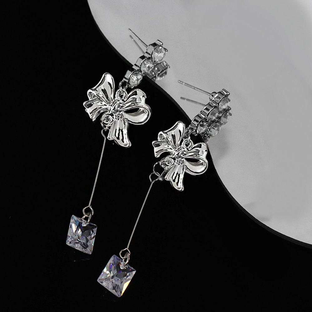 Vanes1 Bông Tai Đính Nơ Phong Cách Retro Dành Cho Nữ|Khuyên Tai Nữ Kiểu Dáng Thời Trang Thanh Lịch