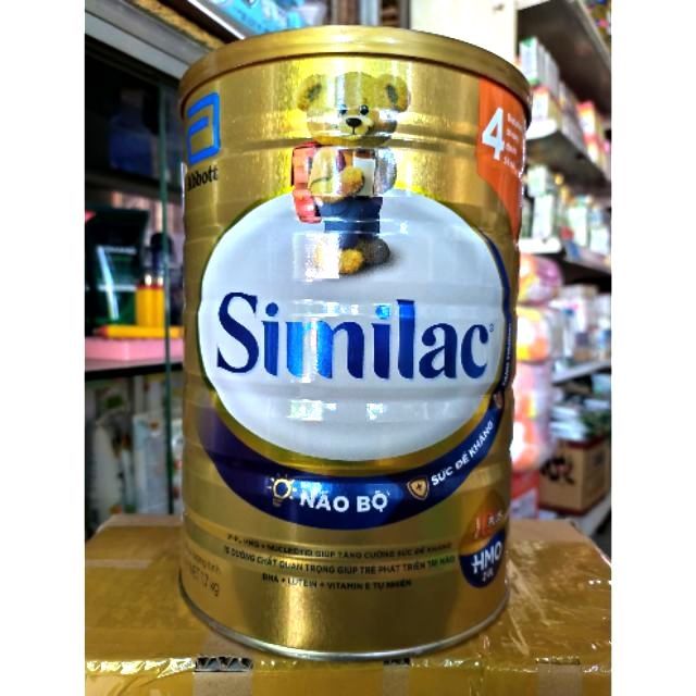 Sữa bột Similac 4 lon 1,7kg ( hàng chính hãng mẫu mới)