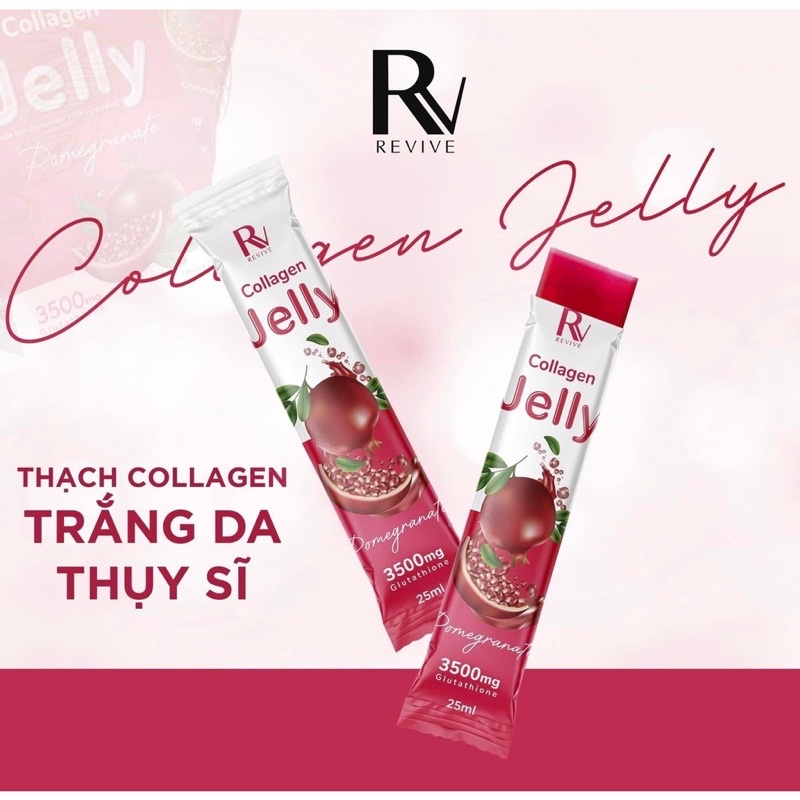 Thạch lựu trắng da toàn thân Jelly Pomegranate Thụy Sĩ, cho cơ thể xinh đẹp mỗi ngày  [ CHÍNH HÃNG ]