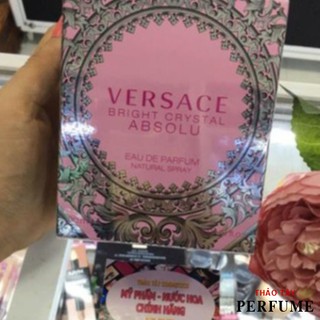 Nước Hoa Versace Bright Crystal Absolu Eau De Parfum 90Ml [ Chính Hãng ]