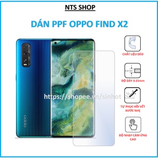 Dán cường lực dẻo bảo vệ màn hình oppo find x2 (trước+sau)