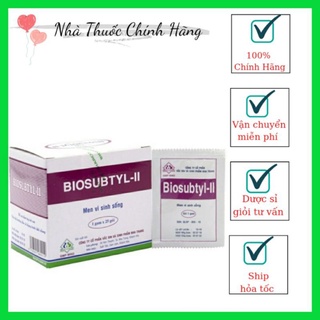 💥Cam kết chính hãng💥Men vi sinh Biosubtyl II hàng chính hãng (25 gói)