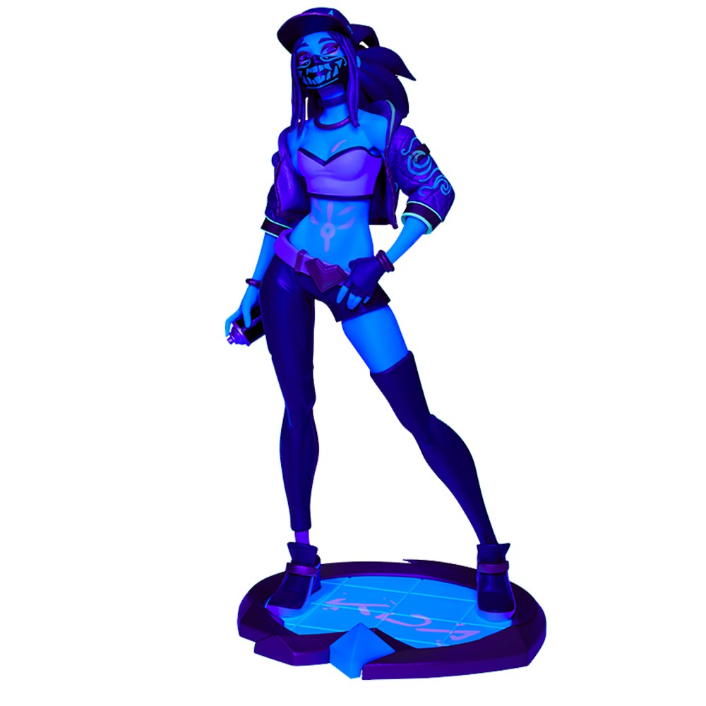 Mô Hình Akali KDA 25cm - K/DA AKALI UNLOCKED STATUE [Mô Hình LMHT Chính Hãng Riot]