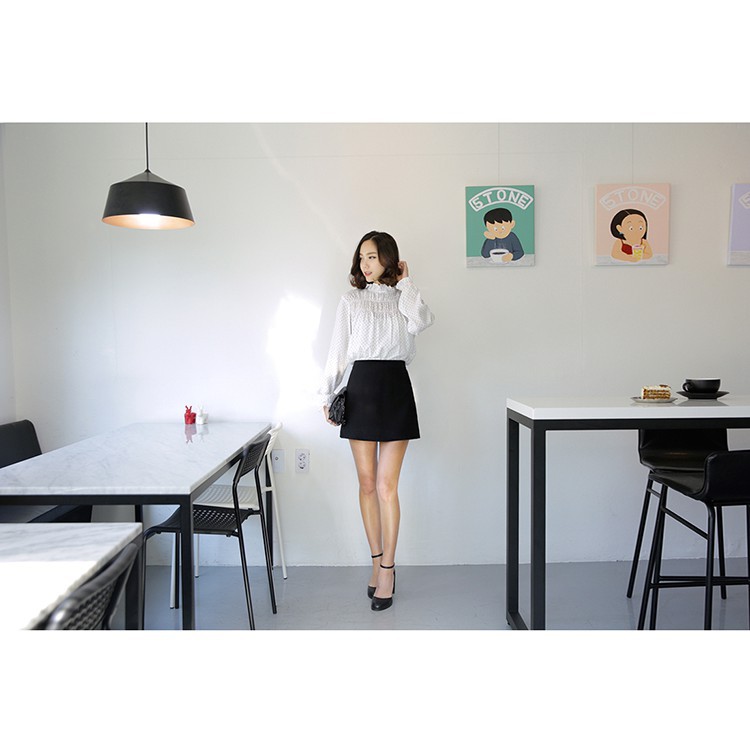 Quần đùi giả váy dáng chữ A xẻ tà phong cách Hàn Quốc dành cho nữ | BigBuy360 - bigbuy360.vn