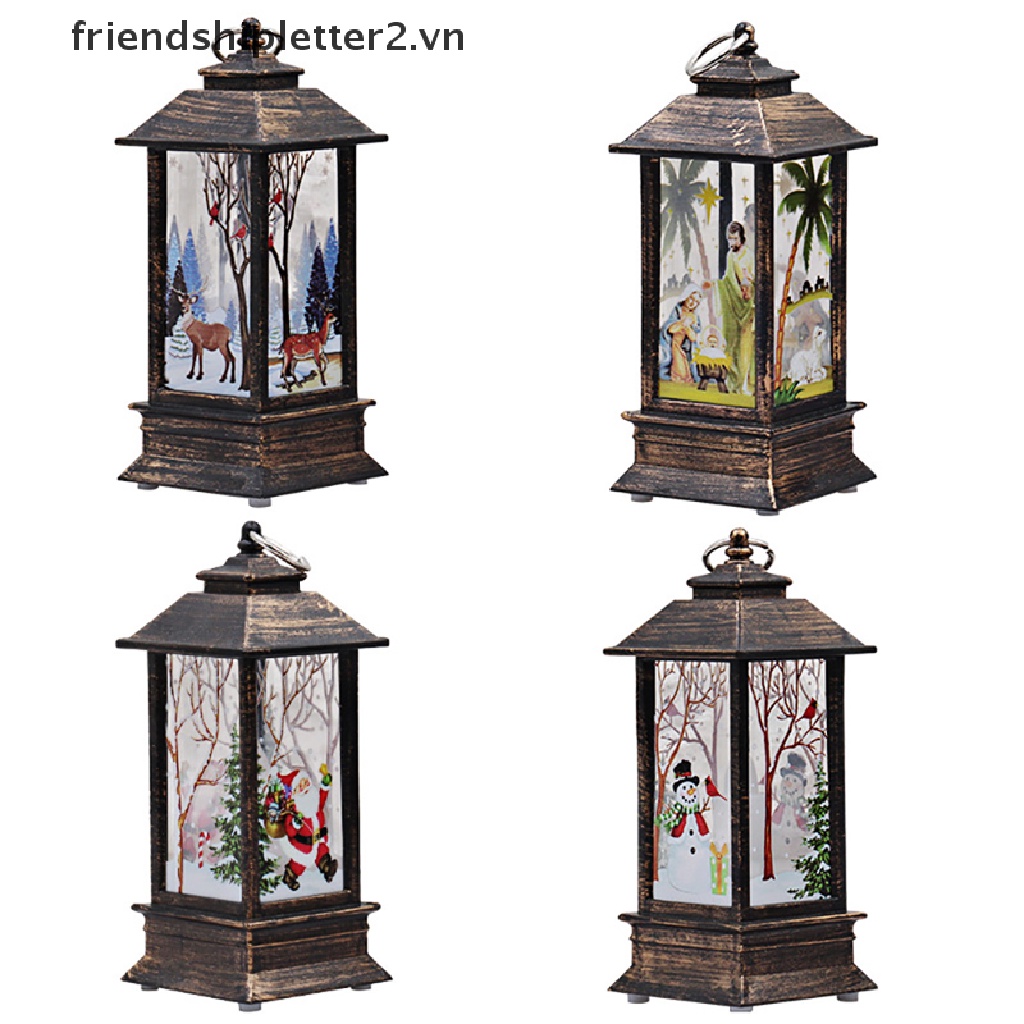 Đèn lồng LED trang trí giáng sinh năm mới tùy chọn màu sắc