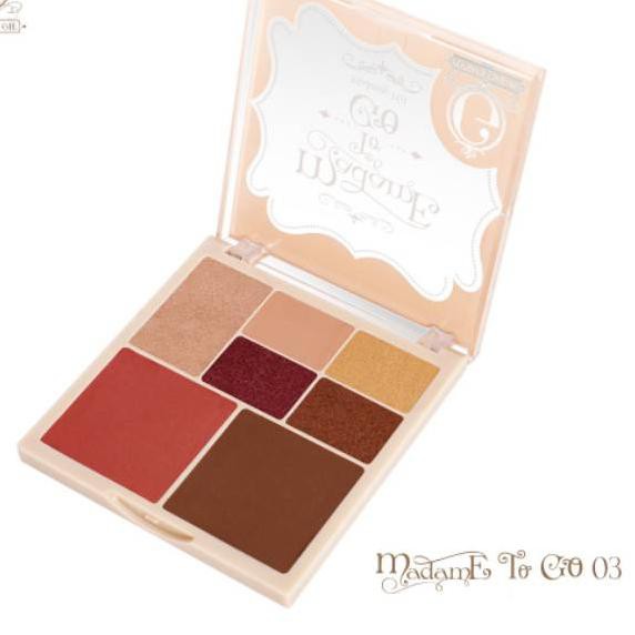 (hàng Mới Về) Bộ Dụng Cụ Trang Điểm Madam Gie To Go Cff12 | BigBuy360 - bigbuy360.vn